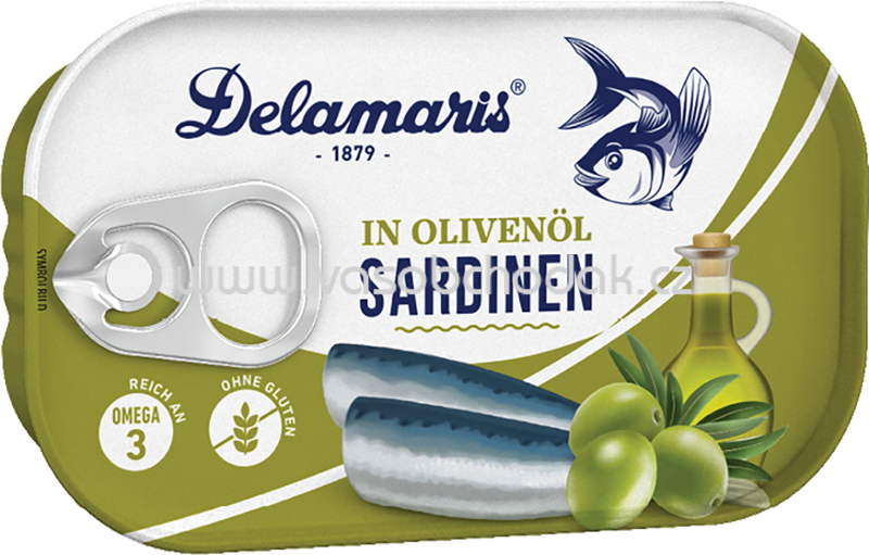 Delamaris Sardinen in Olivenöl, 90g