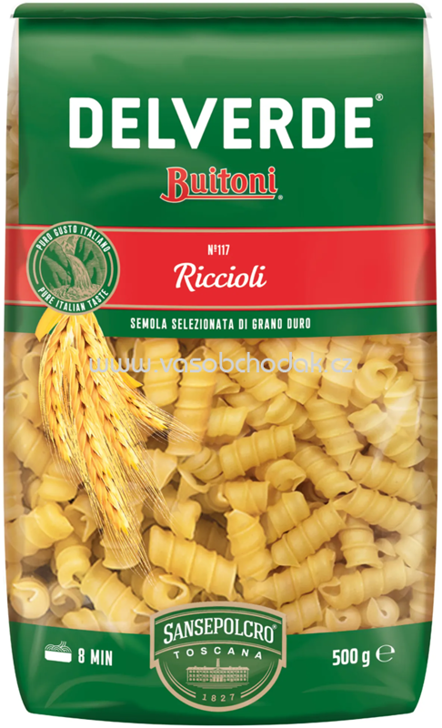 Delverde Riccioli, 500g