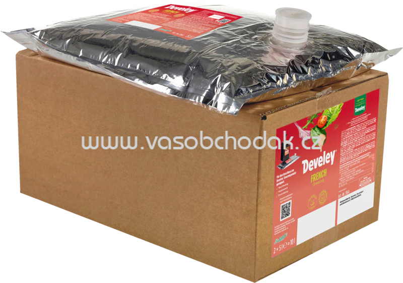 Develey Beutel für Saucenspender - French Dressing, 2x5 l, 10 l