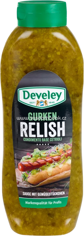 Develey Gurken Relish, 875 ml