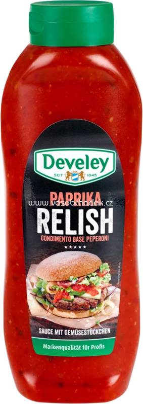 Develey Paprika Relish, 875 ml