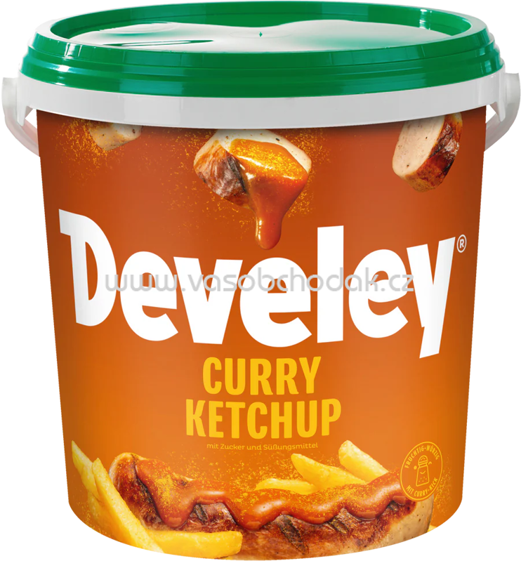Develey Curry Ketchup Eimer, 10 kg