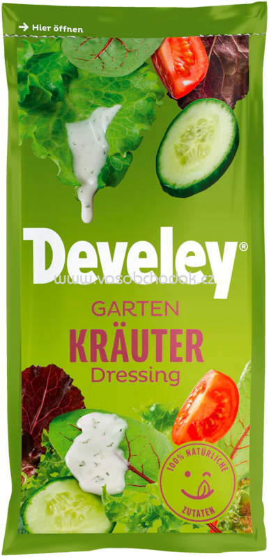Develey Salat Dressing - Garten Kräuter, 75 ml Develey Salat Dressing - Garten Kräuter, 75 ml