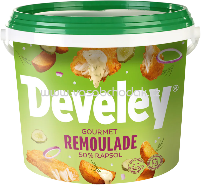 Develey Gourmet Remouladen Sauce Eimer, 5 kg