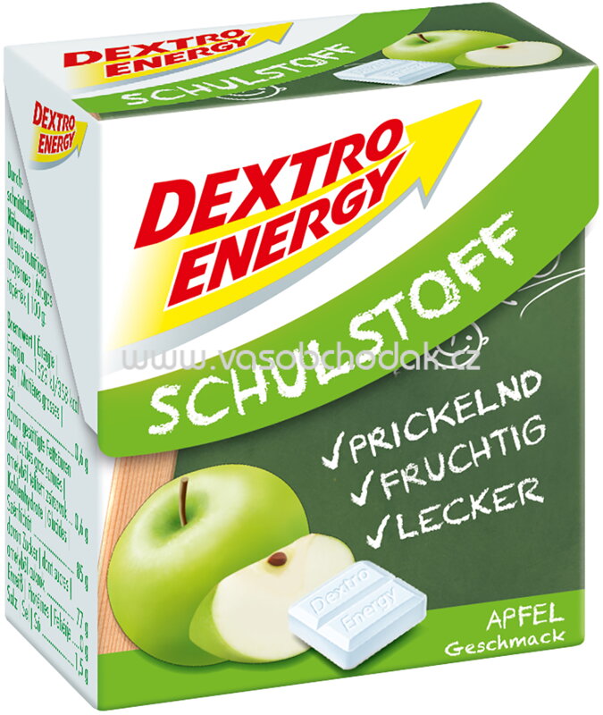 Dextro Energy Schulstoff Apfel, 50g Dextro Energy Schulstoff Apfel, 50g