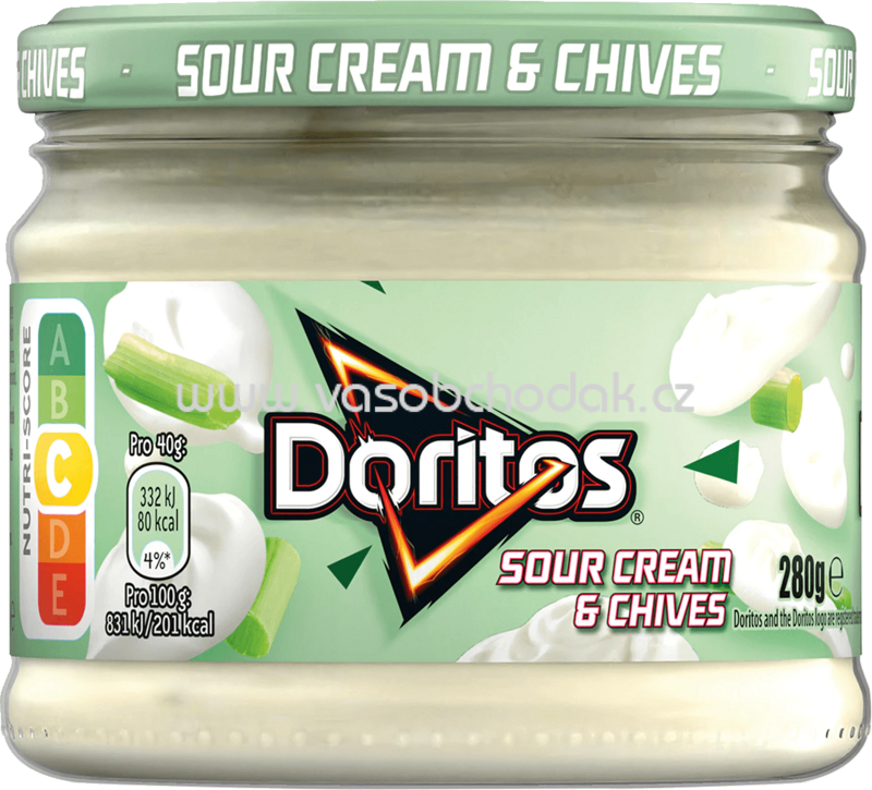 Doritos Dip Sour Cream & Chives, 280g