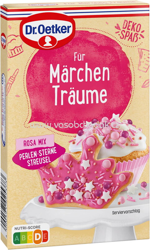 Dr.Oetker Für Märchen Träume rosa Mix, 60g Dr.Oetker Für Märchen Träume rosa Mix, 60g
