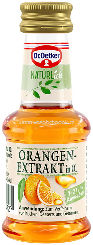 Dr.Oetker Natürlich Orangenextrakt, 35 ml Dr.Oetker Natürlich Orangenextrakt, 35 ml