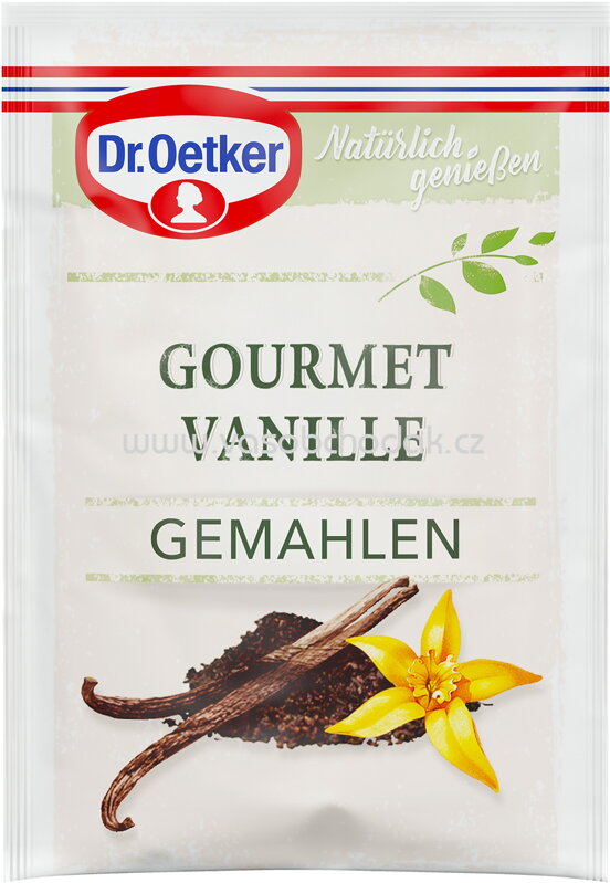 Dr.Oetker Gourmet Vanille gemahlen, 5g Dr.Oetker Gourmet Vanille gemahlen, 5g