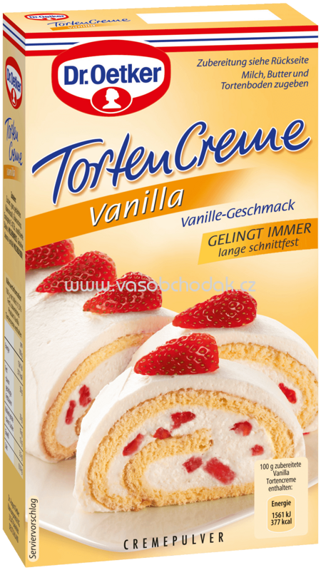 Dr.Oetker Tortencreme Vanilla, 140g