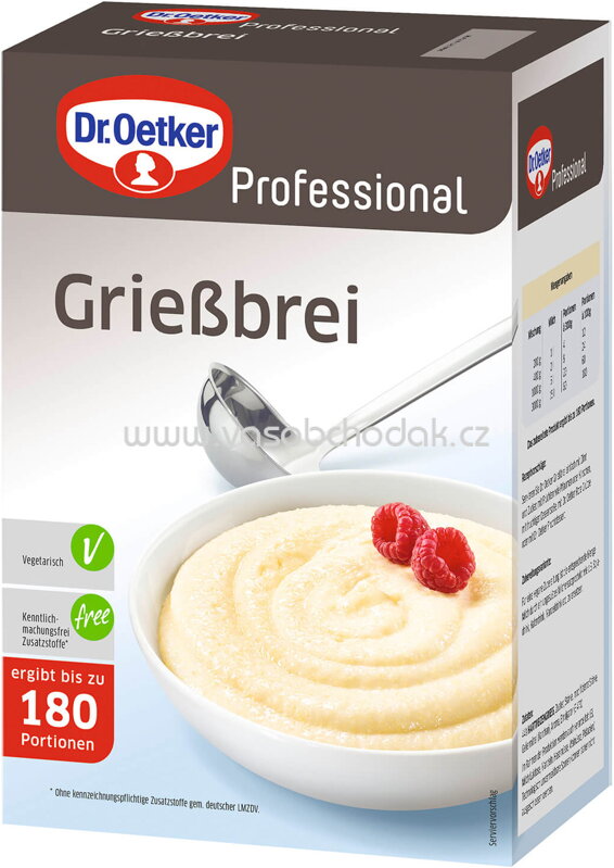 Dr.Oetker Professional Grießbrei, 3 kg Dr.Oetker Professional Grießbrei, 3 kg