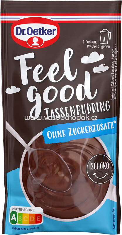 Dr.Oetker Feel Good Tassenpudding Schoko, 62g Dr.Oetker Feel Good Tassenpudding Schoko, 62g