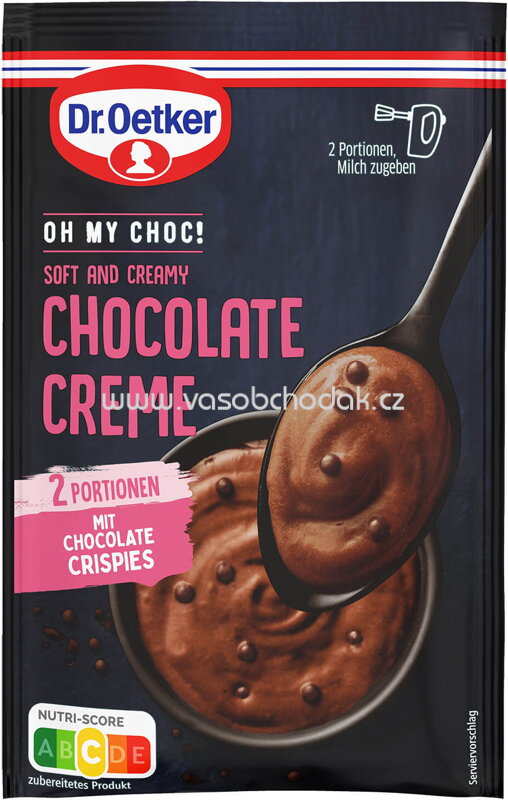 Dr.Oetker OH MY CHOC! Chocolate Creme, 68g