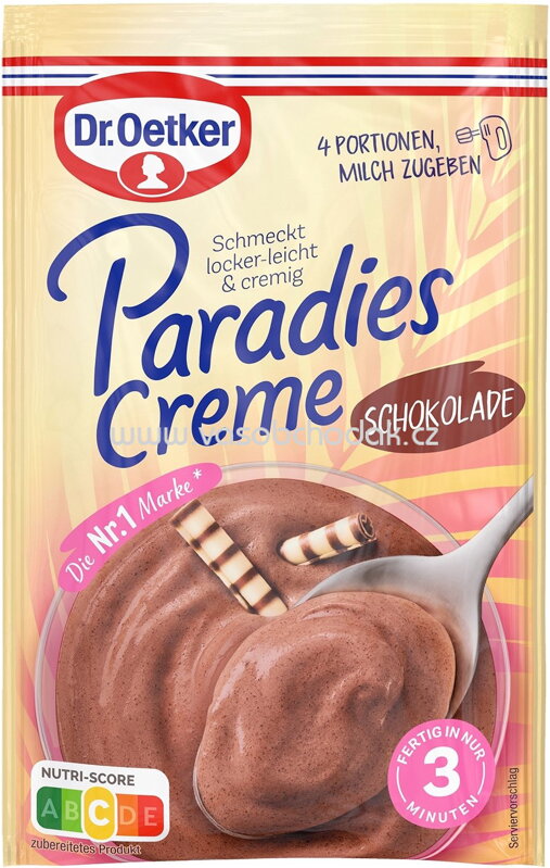 Dr.Oetker Paradies Creme Schokolade, 74g
