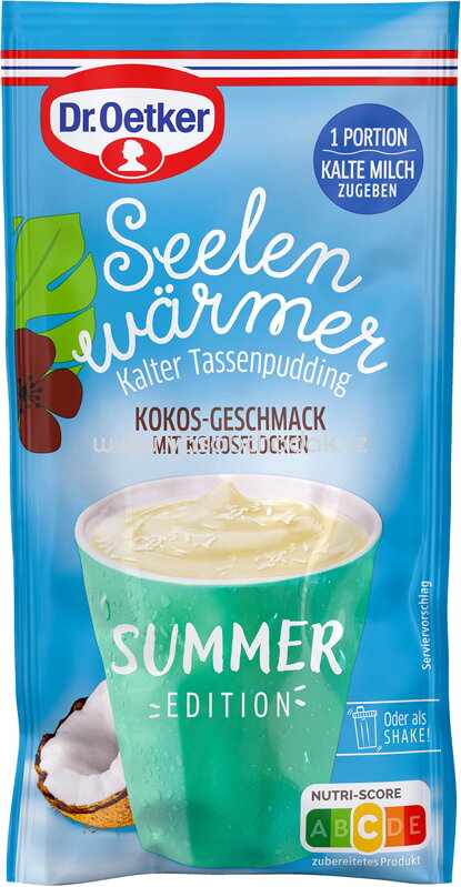 Dr.Oetker Seelenwärmer Kokos-Geschmack, 40g Dr.Oetker Seelenwärmer Kokos-Geschmack, 40g