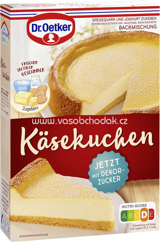 Dr.Oetker Backmischungen Klassische Käse Kuchen, 570g
