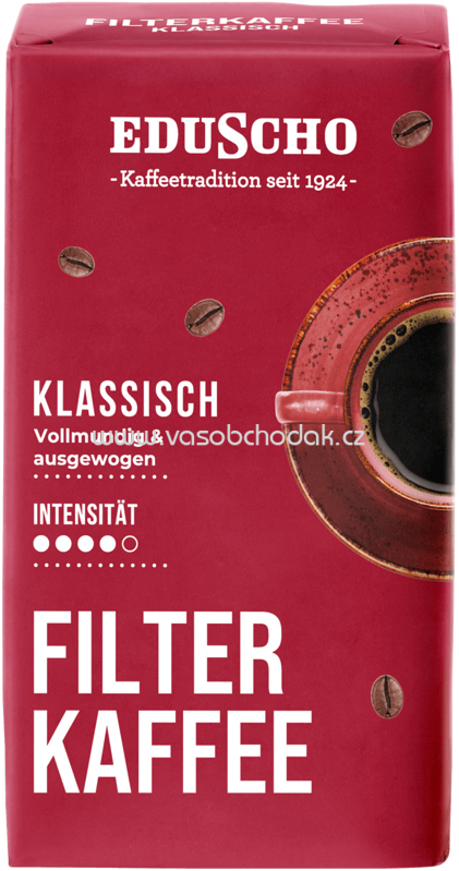 Eduscho Filterkafee Nr.1 Klassisch Vollmundiq & ausgewogen, 500g