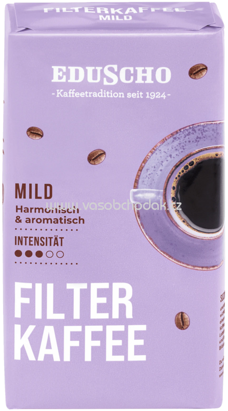 Eduscho Filterkafee Mild Harmonisch & aromatisch, 500g