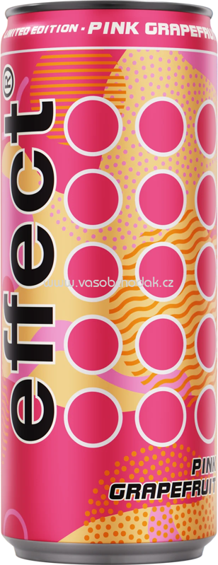 Effect Energy Drink Pink Grapefruit, 330 ml