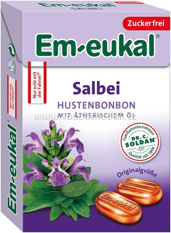 Em-eukal Salbei zuckerfrei, 50g Em-eukal Salbei zuckerfrei, 50g