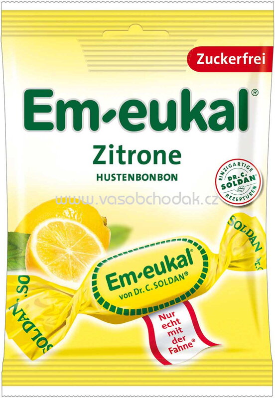 Em-eukal Zitrone zuckerfrei, 75g Em-eukal Zitrone zuckerfrei, 75g