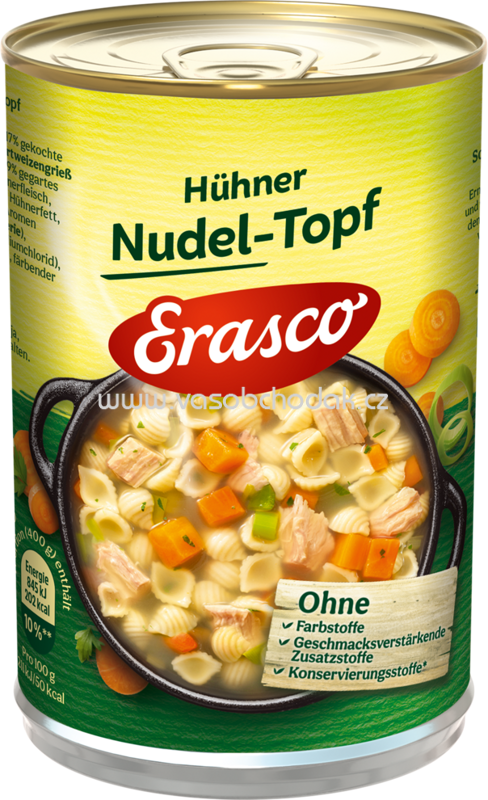 Erasco Hühner Nudel Topf, 400g