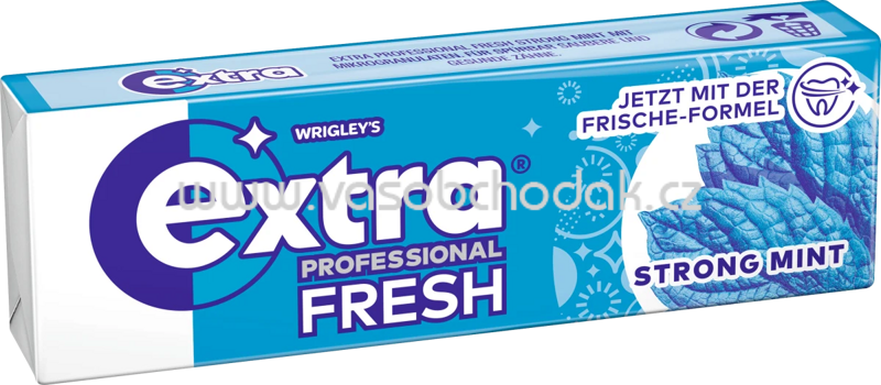 Extra Professional Fresh Strong Mint, 10 St