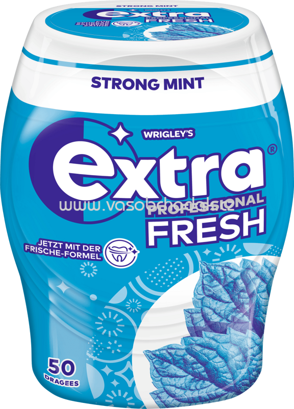 Extra Professional Fresh Strong Mint, 50 St Extra Professional Fresh Strong Mint, 50 St
