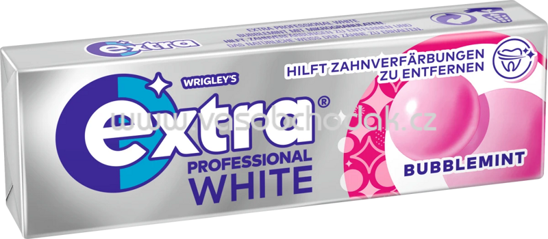 Extra Professional White Bubblemint, 10 St Extra Professional White Bubblemint, 10 St