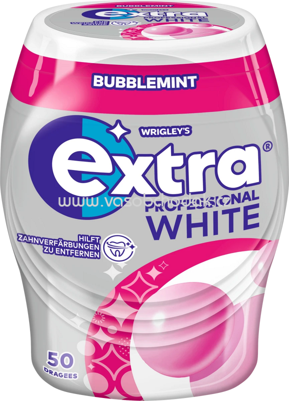 Extra Professional White Bubblemint, 50 St Extra Professional White Bubblemint, 50 St