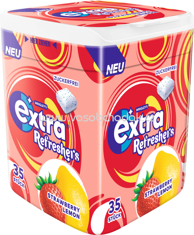 Extra Refreshers Strawberry Lemon, 35 St