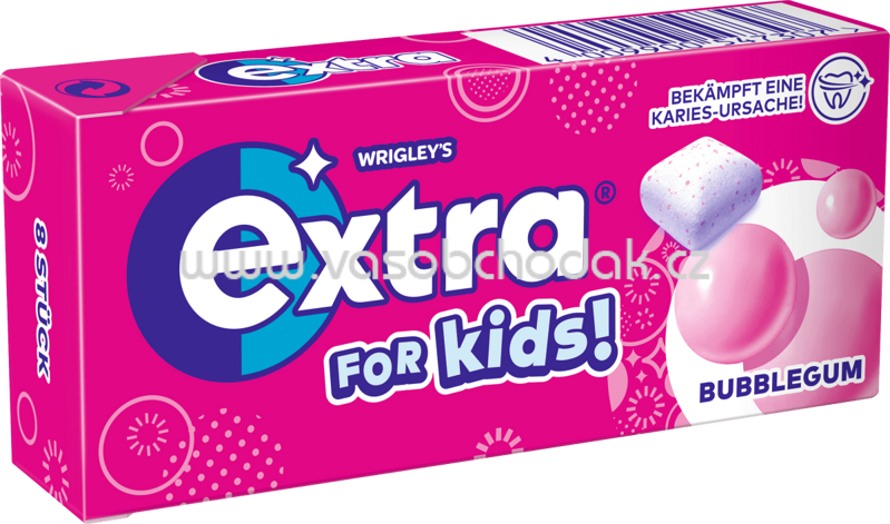Extra for Kids Bubblegum, 8 St Extra for Kids Bubblegum, 8 St