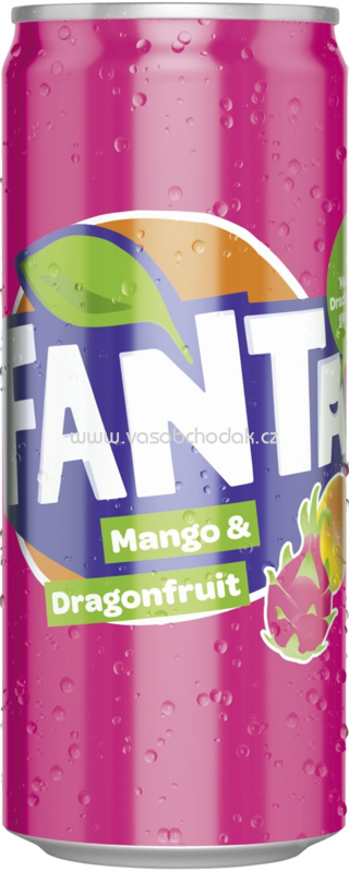 Fanta Mango & Dragonfruit, 330 ml Fanta Mango & Dragonfruit, 330 ml