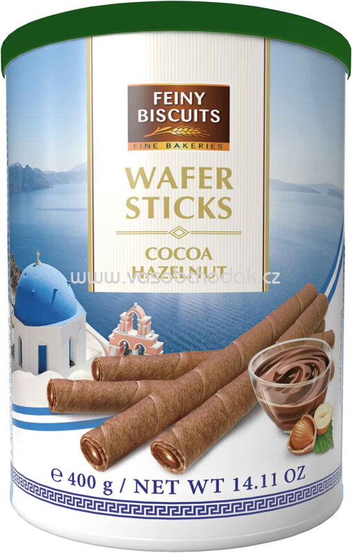 Feiny Biscuits Wafer Sticks Cocoa Hazelnut, 400g
