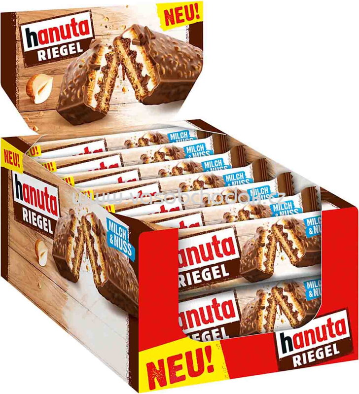 Ferrero Hanuta Riegel, 14x34,5g, 483g