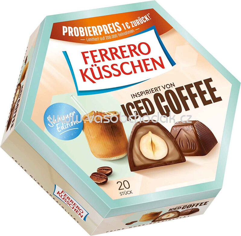 Ferrero Küsschen Iced Coffee, 20 St, 190g