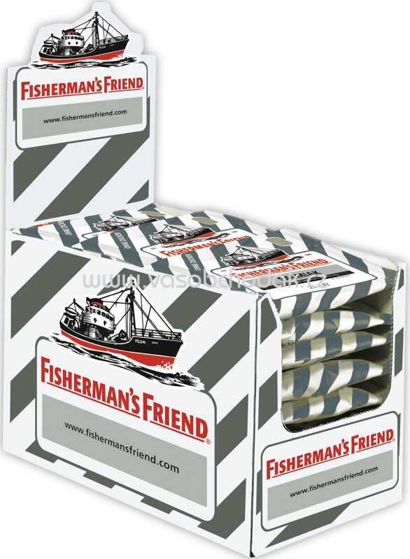 Fisherman's Friend Salmiak, ohne zucker, 24x25g, 600g Fisherman's Friend Salmiak, ohne zucker, 24x25g, 600g