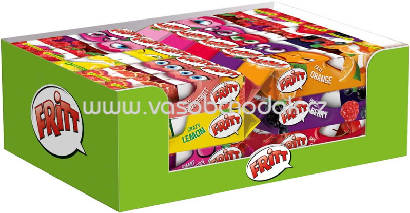 Fritt Kaubonbon Frucht Mix, 30x6 St, 2,1 kg Fritt Kaubonbon Frucht Mix, 30x6 St, 2,1 kg