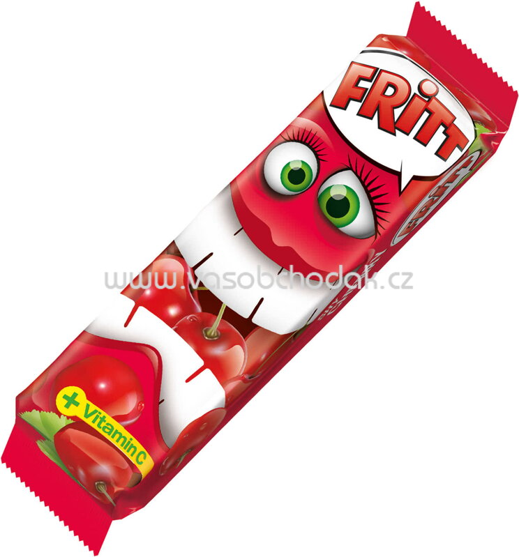 Fritt Kaubonbon Kirsche, 6 St, 70g Fritt Kaubonbon Kirsche, 6 St, 70g