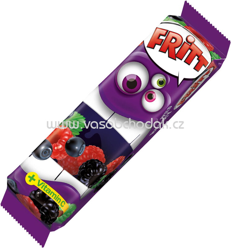 Fritt Kaubonbon Wildberry, 6 St, 70g Fritt Kaubonbon Wildberry, 6 St, 70g