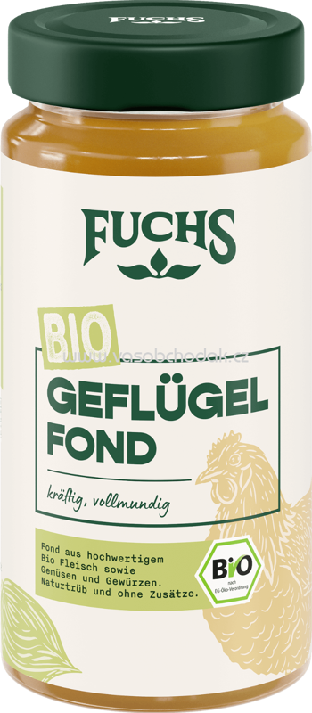 Fuchs Bio Geflügel Fond, 400 ml Fuchs Bio Geflügel Fond, 400 ml