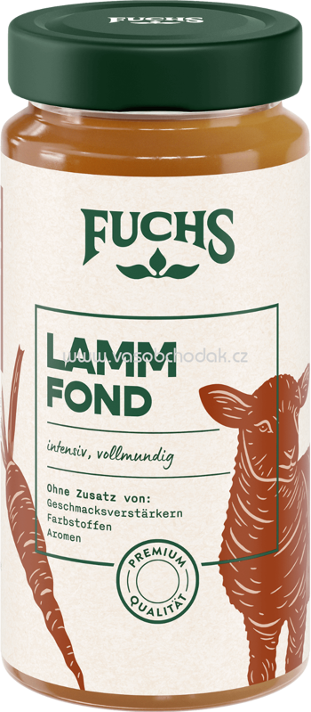 Fuchs Lamm Fond, 400 ml Fuchs Lamm Fond, 400 ml