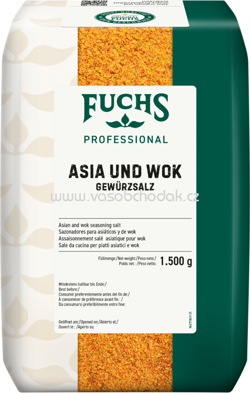 Fuchs Professional Asia und Wok Gewürzsalz, 1,5 kg