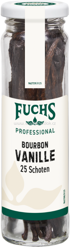 Fuchs Professional Bourbon Vanille Schoten, 25 St