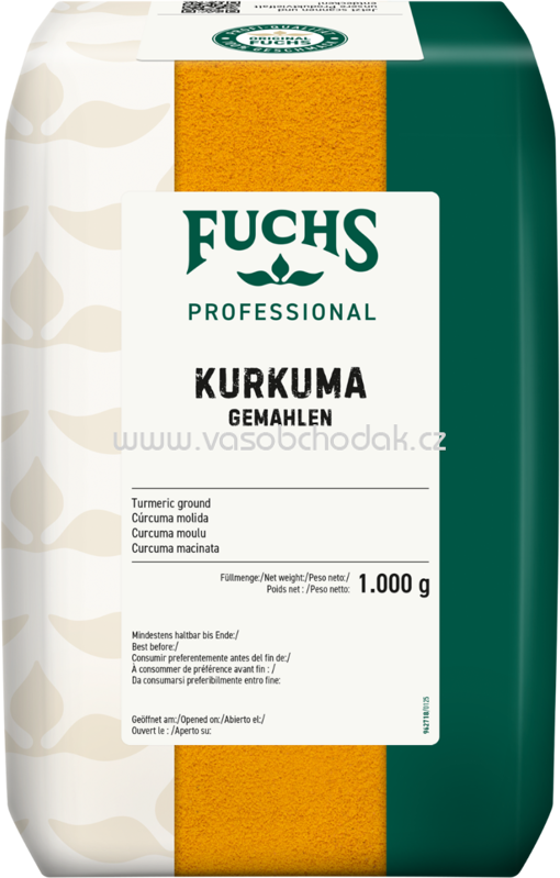 Fuchs Professional Kurkuma, gemahlen, 1 kg