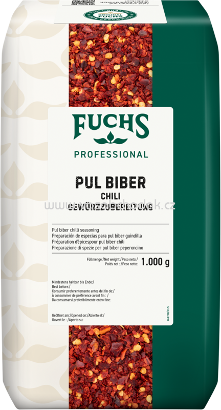 Fuchs Professional Pul Biber Chili Gewürzzubereitung, 1 kg