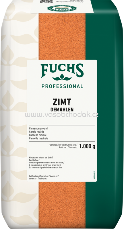 Fuchs Professional Zimt, gemahlen, 1 kg