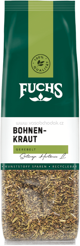 Fuchs Bohnenkraut, gerebelt, Beutel, 20g