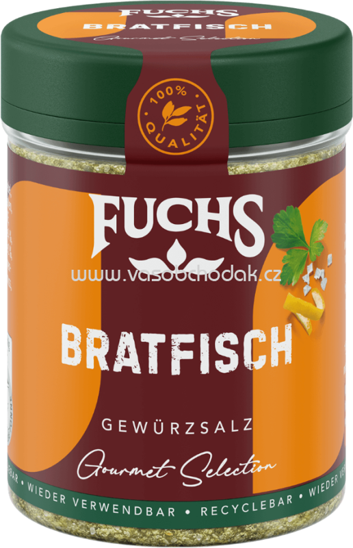 Fuchs Bratfisch, Gewürzsalz, 80g