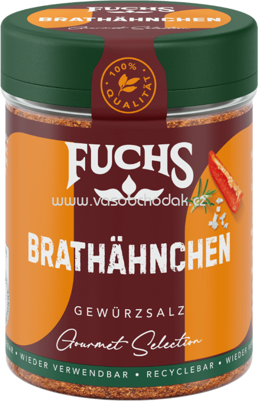 Fuchs Brathähnchen Gewürzsalz, 80g